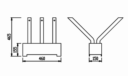 Figure - ASO 03 dryer for 3 pairs of shoes ? with komaxit surface finish