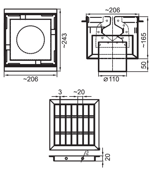 Figure - OZ 02 Stainless steel slot floor channels