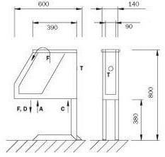 Figure - SPK, SPL sanitation containers for saws